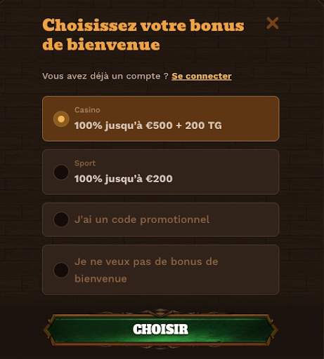 FatPirate Casino – Profitez d’un bonus de bienvenue exclusif Sélectionnez votre bonus de bienvenue sur FatPirate Casino
